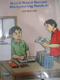Image of Kecil-kecil Berani Menyunting Naskah